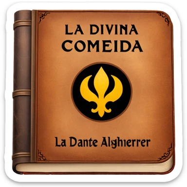 “ La Divina Comedia”  de Dante Alighieri sticker