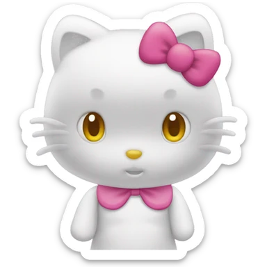 Hello kitty  sticker