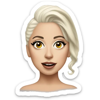 Lady gaga sticker