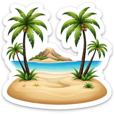 island hopping sticker