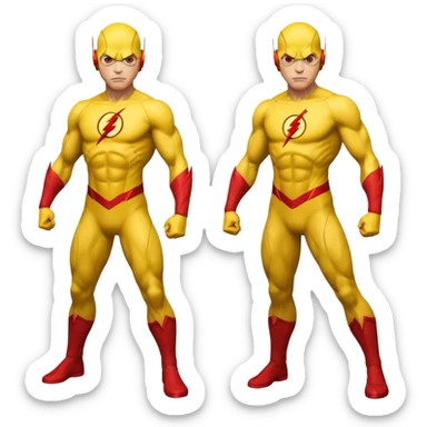 reverse flash sticker