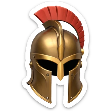 spartan helmet sticker