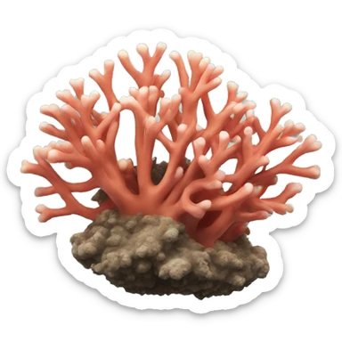 Coral sticker