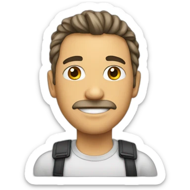 someone i trained wrong, as a joke sticker