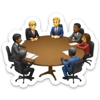 meeting sticker