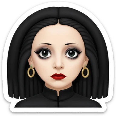 Lene Lovich like album cover Stateless sticker