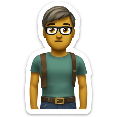 Roblox noob characters  sticker