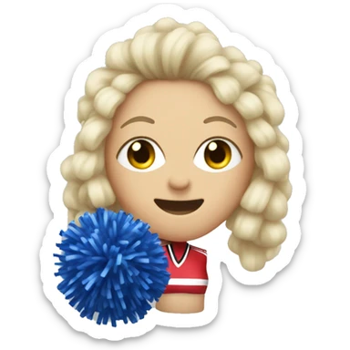 cheerleading Pom poms  sticker