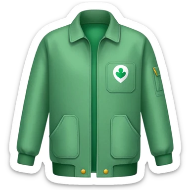 green occupational therapy jacket sticker
