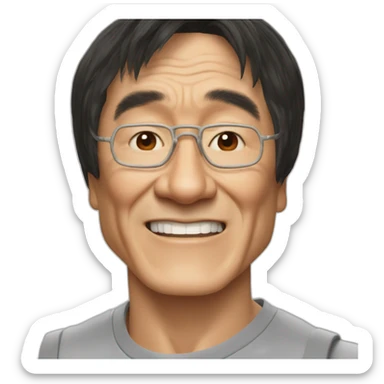Jackie Chan sticker