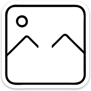 Make the question mark overlay much larger, keep minimal icon style, teal color, no background. sticker