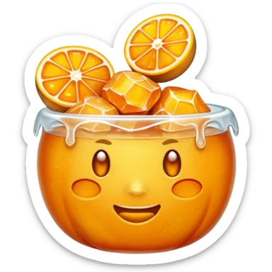 candied ginger sticker