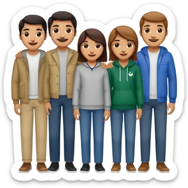 middle-class lives in Pakistan. sticker