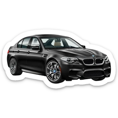 BMW M5 F10  sticker