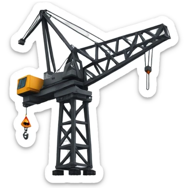 Crane sticker