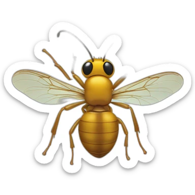 moustique trenper da du miel sticker