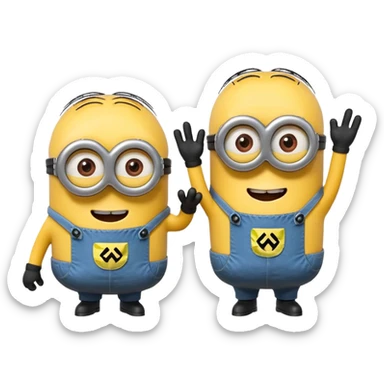 Minions🤰 sticker