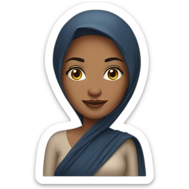 Dubai woman sticker