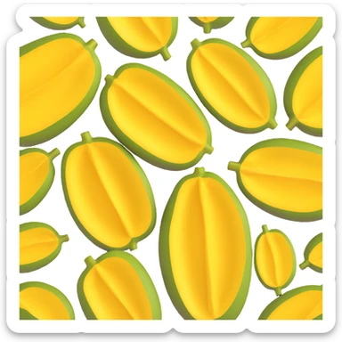 whole jackfruit, yellow-green, diagonal orientation, elliptical shape, very clear and realistic jackfruit skin texture sticker