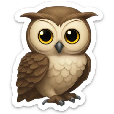 hogwarts owl sticker