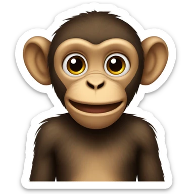 monkey sticker