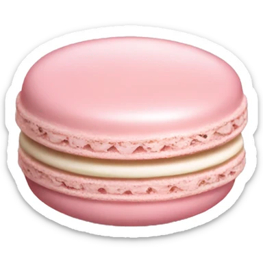 Light pink macaron sticker