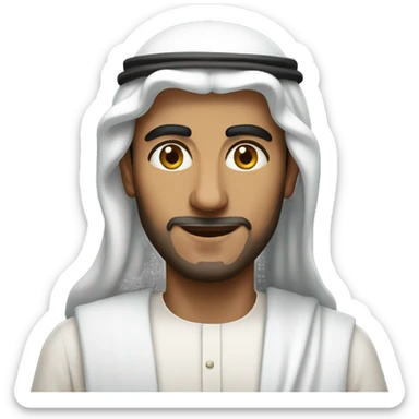 a man from Saudi Arabia  sticker
