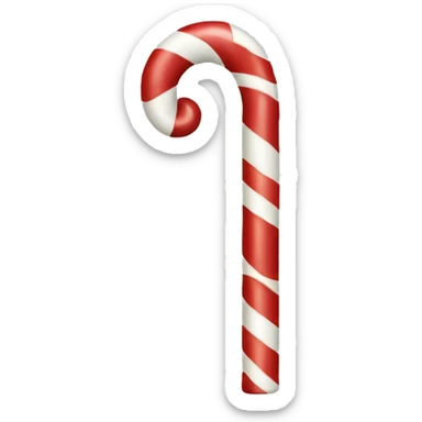 Christmas candy cane  sticker