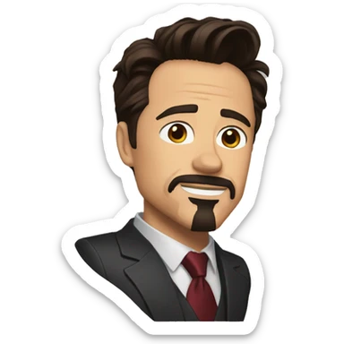 Tony stark  sticker