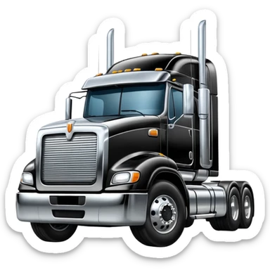 18 wheeler truck sticker