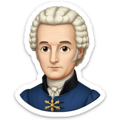 John Byron, grandfather of Lord Byron, born 1723 sticker