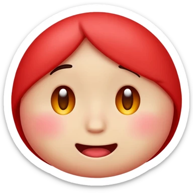 Ashamed emoji  sticker