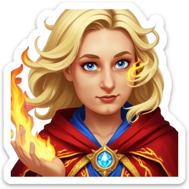 Pyromancer sticker