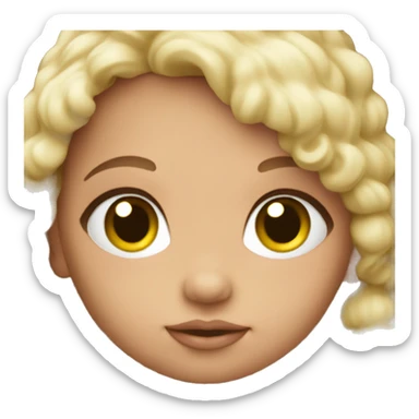 baby doll toy sticker