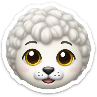 white bolster sticker