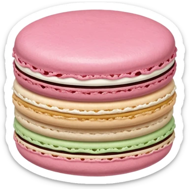 Macaroon sticker