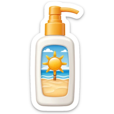 sunscreen without brand sticker