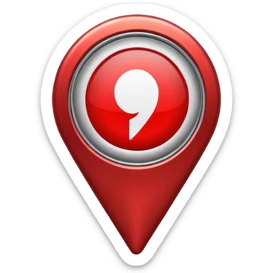 location pin italy sticker