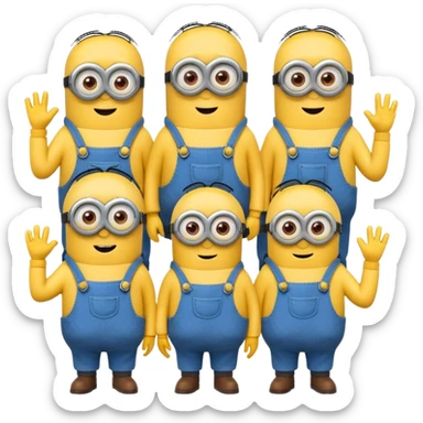 Minions sticker