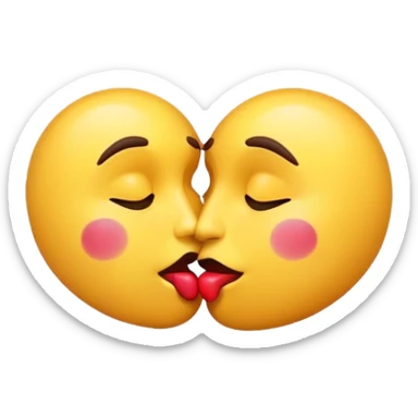 Kiss emoji  sticker