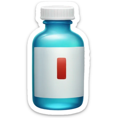 medicine bottle sticker