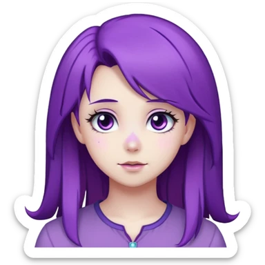 twilight sparkle human form sticker