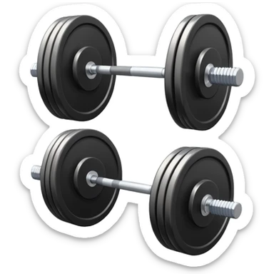 barbell sticker