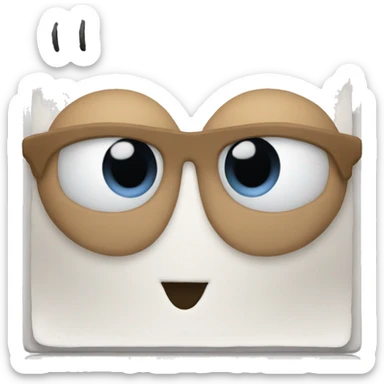 Calendar with February 13 sticker