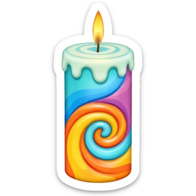 Curso de velas artesanales  sticker