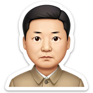 xi jinping photorealistic serious sticker