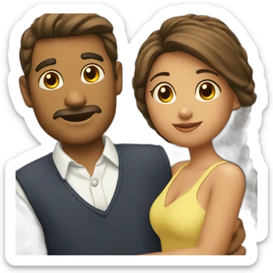 Parejas sticker