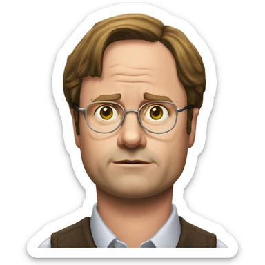 dwight schrute sticker
