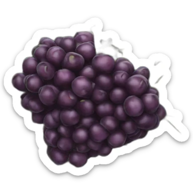 mulberry fruit sticker