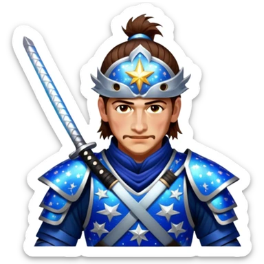 Celestial Samurai sticker